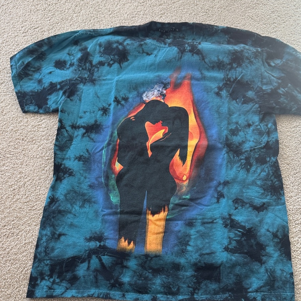 Sue Tsai twin flame Tie-Dye Short Sleeve Tee